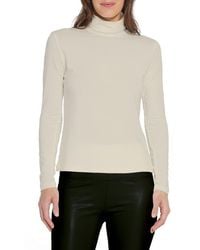 Lyssé - Ntials Essential Long Sleeve Turtleneck Top - Lyst
