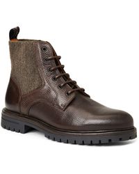 Bruno Magli - Hunter Lace-up Leather Boot - Lyst