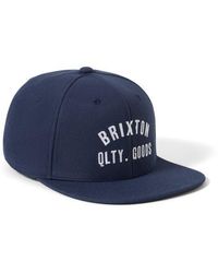 Brixton - Woodburn Netplus Snapback Baseball Cap - Lyst