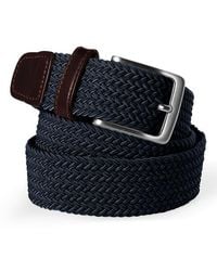 Lands' End - Elastic Braid Belt - Lyst