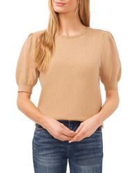 Cece - Puff Sleeve Sweater - Lyst