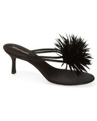 Jeffrey Campbell - Firework Feather Sandal - Lyst