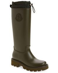 Moncler - Kickstream Knee High Rain Boot - Lyst