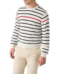 Robert Talbott - Cooke Engineered Stripe Sweater - Lyst