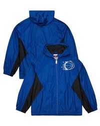 Mitchell & Ness - Orlando Magic Playmaker Full-Zip Hooded Windbreaker Jacket - Lyst