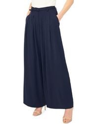 Halogen® - Belted Pleated High Waist Wide Leg Pants - Lyst