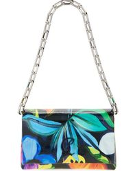 Christian Louboutin - Loubi54 Floral Soft Naplak Leather Shoulder Bag - Lyst