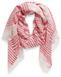 Faherty - Variegated Stripe Wrap Scarf - Lyst