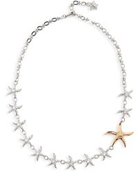 Versace - Barocco Starfish Necklace - Lyst