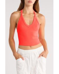 Free People - Fp Movement All Clear Crop Racerback Tank - Lyst