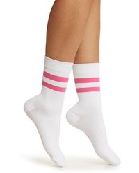 Item M6 - Ribbed Compression Crew Socks - Lyst