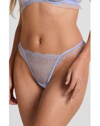 Hunkemöller - Cordelie High Leg G-String - Lyst