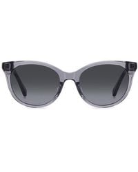 Kate Spade - Karlee 53Mm Gradient Round Sunglasses - Lyst