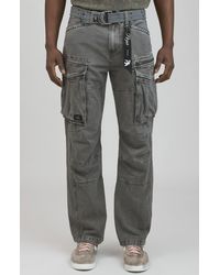 PRPS - Backbone Belted Cargo Jeans - Lyst