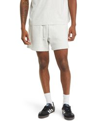 Elwood - Core Organic Cotton Brushed Terry Sweat Shorts - Lyst