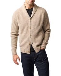 Rodd & Gunn - Williamson Merino Wool Blend Shawl Collar Cardigan - Lyst