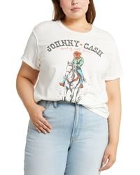 Daydreamer - Johnny Cash Graphic Tee - Lyst