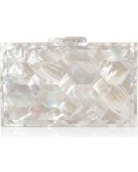 freya rose - Genuine Mother-of-Pearl Velvet-Lined Clutch - Lyst