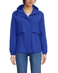 Lands' End - Squall Packable Rain Jacket - Lyst