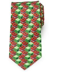 Cufflinks Inc. - Minecraft Creeper Tnt Isometric Tie - Lyst