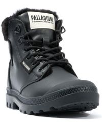 Palladium - Pampa Hi Faux Fur Lined Boot - Lyst
