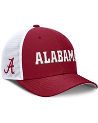 Nike - Alabama Tide 2025 Dugout Coaches Rise Performance Trucker Adjustable Hat - Lyst