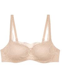 Triumph - Body Makeup Illusion Lace Balconette Bra - Lyst
