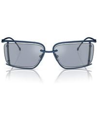 DIESEL - 57Mm Rectangular Sunglasses - Lyst