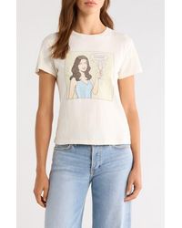 RE/DONE - 5 O'Clock Graphic T-Shirt - Lyst