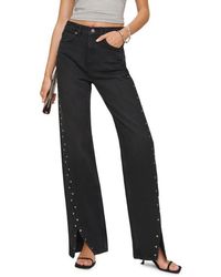Reformation - Cary High Waist Slouchy Straight Leg Jeans - Lyst