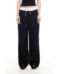Lioness - Frankie Pleated Tie Waist Pants - Lyst