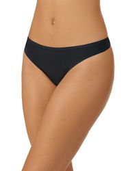 DKNY - Table Tops Microfiber Thong - Lyst