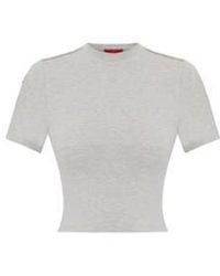 Pcfg - Cotton Slim Fit Crop Tee - Lyst