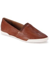 frye melanie perforated slip on