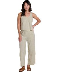 Toad & Co. - Taj Hemp Button Back Tank - Lyst