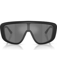 Dolce & Gabbana - 128Mm Rectangular Shield Sunglasses - Lyst