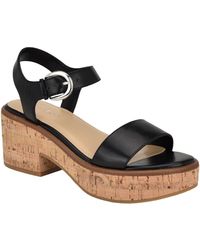 Calvin Klein - Isleen Ankle Strap Platform Sandal - Lyst