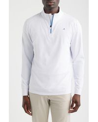 Redvanly - Fleet Quarter Zip Sweatshirt - Lyst
