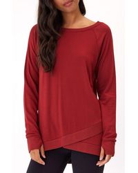 Threads For Thought - Leanna Feather Fleece Tunic - Lyst