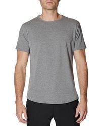 Cuts - Ao Curve Hem Cotton Blend T-Shirt - Lyst