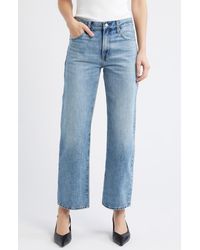 Pistola - Lexi Distressed Crop Barrel Jeans - Lyst
