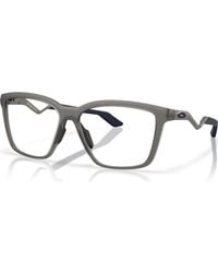Oakley - 57Mm Square Optical Glasses - Lyst