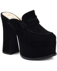 Zigi - Harlen Platform Penny Loafer Mule - Lyst