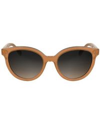 Longchamp - Le Pliage 52Mm Gradient Round Sunglasses - Lyst