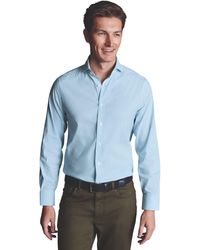 Charles Tyrwhitt - Non-iron Stretch Twill Slim Fit Shirt Single Cuff - Lyst