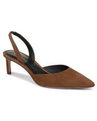Veronica Beard - Caroline Slingback Pointed Toe Kitten Heel Pump - Lyst