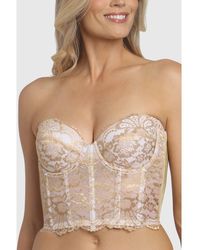 Dominique Intimates - Estrada X Strapless Low Back Bustier Bra - Lyst