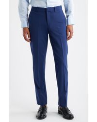 Nordstrom - Henrik Trim Fit Solid Stretch Wool Suit Pants - Lyst
