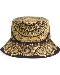 Versace - Barocco Drill Bucket Hat - Lyst