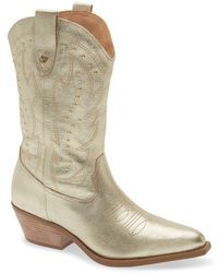 BOTTER - Metallic Western Boot - Lyst